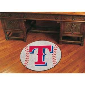   BSS   Texas Rangers MLB Baseball Floor Mat (5x6) Everything Else
