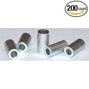 Round Spacers / Aluminum / 14 X 1/4 / 200 Pc. Carton  