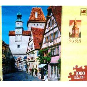  Rothenburg ob der Tauber, Germany 1000 piece puzzle: Toys 