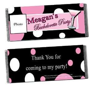  Dots and Drinks Personalized Photo Candy Bar Wrappers 