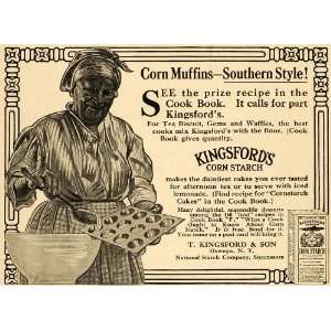  1910 Ad Kingsfords Corn Starch Oswego Cooking Grandma 