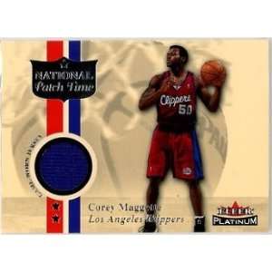  Corey Maggette Los Angeles Clippers 2001 02 Fleer Platinum National 