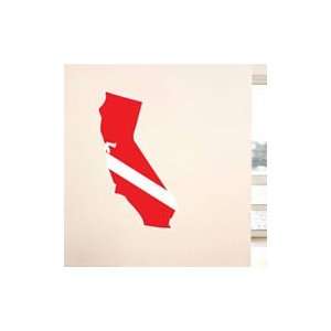  Scuba us states wall decals  vinyl wall stickers voyage 