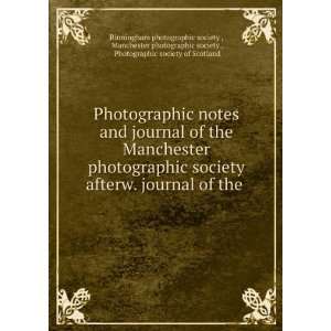   society of Scotland Birmingham photographic society  Books