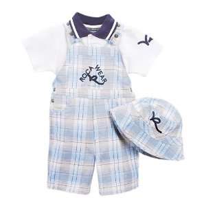  Rocawear Overall Shorts / Polo Shirt / Bucket Hat Outfit 