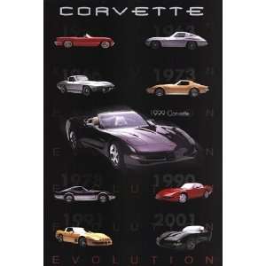 Evolution Corvette by Unknown 24x36 