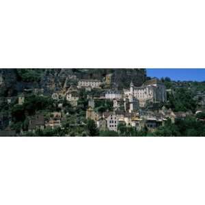 Buildings in a Village, Rocamadour, Lot, Quercy, Midi Pyrenees, France 