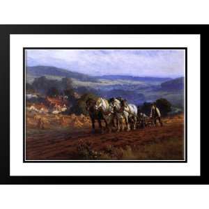 Bridgman, Frederick Arthur 38x28 Framed and Double Matted The Laborer 