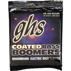  GHS M3045 Coated Boomers Medium Bass Strings: Musical 