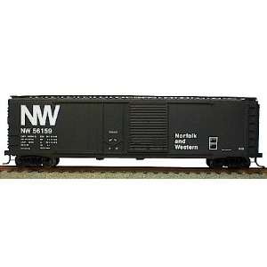  ACCURAIL HO 50 RIVETED CD BOXCAR N&W KIT Toys & Games