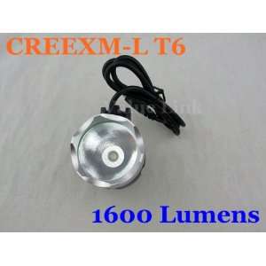 NEW CREE XML XM L T6 1600L LED Bicycle Light HeadLight headLamp With 