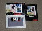 PINK GOES TO HOLLYWOOD SUPER NINTENDO COMPLETE