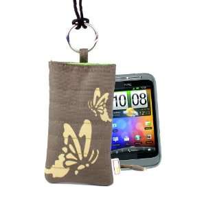  DURAGADGET Trendy Olive Butterfly Mobile Phone Case For 