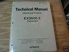 Hitachi EX1800 3 Excavator Technical manuals  