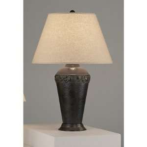 Robert Abbey 9881X Meridien   Table Lamp, Buddha Bronze with Pale Sage 