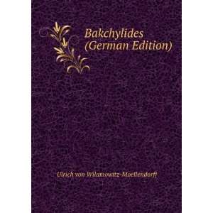   (German Edition) Ulrich von Wilamowitz Moellendorff Books