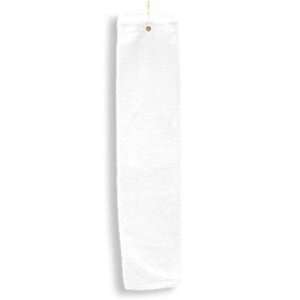  Tri Fold Hemmed Hand Towel with Grommet 