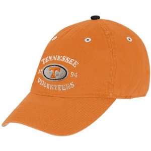 adidas Tennessee Volunteers Orange Oval Logo Mascot Adjustable Slouch 