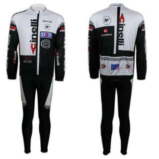Outdoor Cycling Bike Sports Wear Bicycle Clothing Set Long Sleeve 