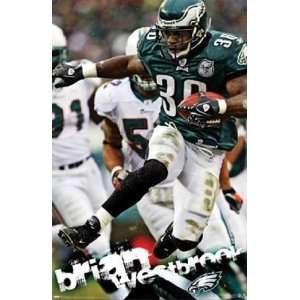 Eagles   Brian Westbrook   Poster (22x34):  Home & Kitchen