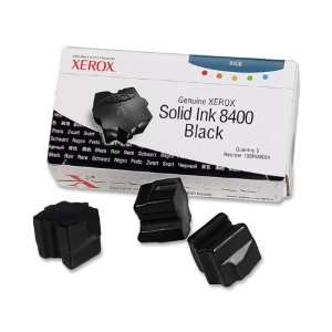  Xerox Black Solid Ink Stick,Solid Ink   3400 Page   Black 