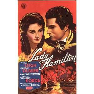  That Hamilton Woman (1941) 27 x 40 Movie Poster Spanish 
