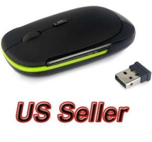 ultra thin 2.4G USB Wireless Mouse mini nano receiver  