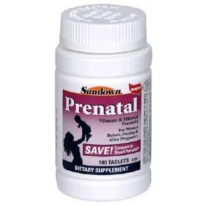  Sundown Prenatal, 100 Tablets: Health & Personal Care