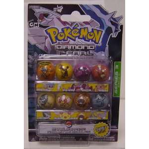 Pokemon Marbles Series 3 Set #1 (Monferno, Girafarig, Drapion, Buneary 