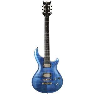  DBZ Mondial Flame Maple Blue Electric Guitar Musical 