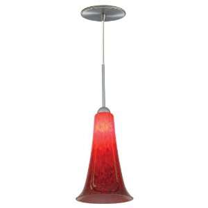   94227 6011 Ambiance RX Glass Shade, Molten Red