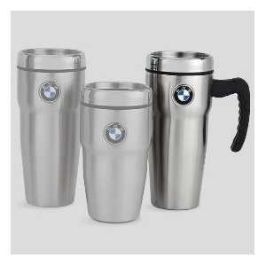  BMW Roundel Stainless Steel Travel Mug 16 Oz. With Handle 