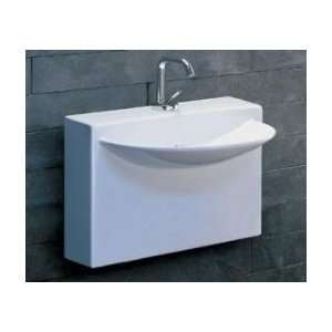 Moda Collection 17 3/4 x 15 x 15 3/4 Wall Mount Sink W/Out Overflow 