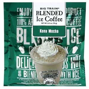 Big Train Kona Mocha Iced Coffee   Single Serving  Grocery 
