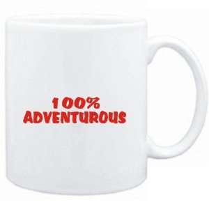  Mug White  100% adventurous  Adjetives Sports 