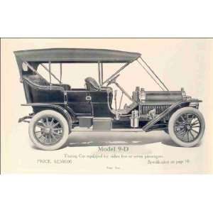  Reprint The Speedwell Model 9 D; Touring car equipped for 