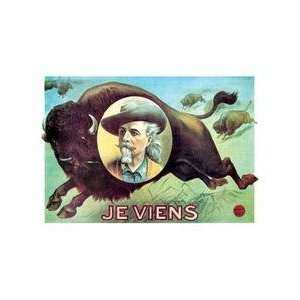  Buffalo Bill Je Viens 20x30 poster
