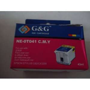   NE 0T041 C.M.Y., For Use With Epson Stylus C62/CX3200