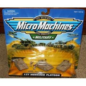  Micro Machines Merkava Platoon #27 Military Collection: Toys & Games