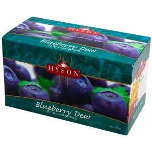 HYSON Filter Bag Tea, Blueberry Dew,25 Count (Pack of 6)  