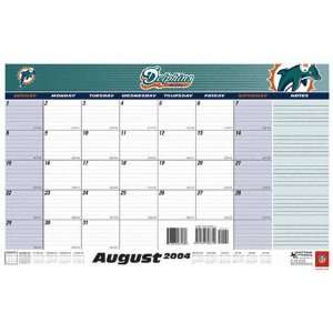  Miami Dolphins 2004 05 Academic Desk Calendar: Sports 