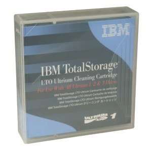 IBM MEDIA Tape, LTO, Ultrium 1, 2, 3, 4, & 5, Clng Cartridge, 50 pass 