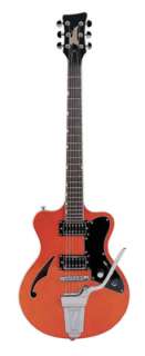 Italia Maranello 61 Semi Hollow Body Electric Guitar in Transparent 