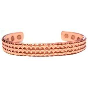  Nerio   Solid Copper Magnetic Therapy Bracelet (MBG 18) Jewelry