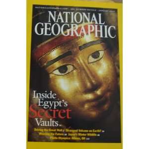  National Geographic January 2003 Inside Egypts Secret 