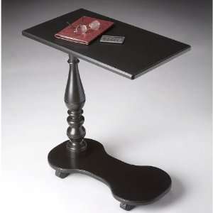    Masterpiece Black Licorice Mobile Tray Table: Home & Kitchen