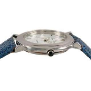 Lucien Piccard Womens Diamond Blue Leather Watch 280268  