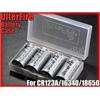 UF Plastic Battery Case Holder for CR123A 16340 18650  