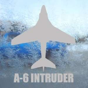  A 6 INTRUDER Gray Decal Military Soldier Window Gray 
