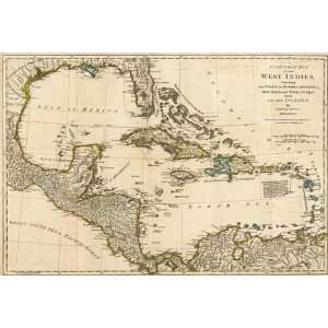  A Complete Map of the West Indies, 1776: Arts, Crafts 